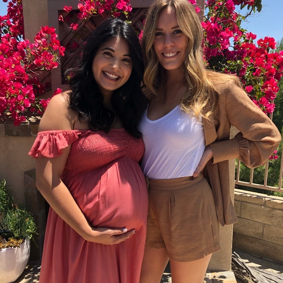 Something Navy drapey tan jacket size S - Picture 4 of 6